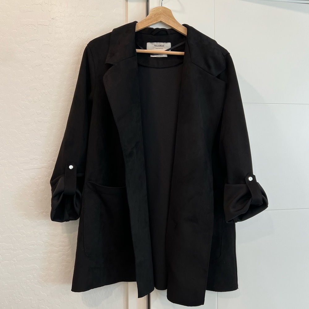 FAUX SUEDE JACKET